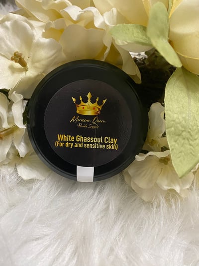 Image of White Ghassoul Clay (for dry and sensitive skin) 
