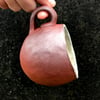 Red Clay Pinched Mug