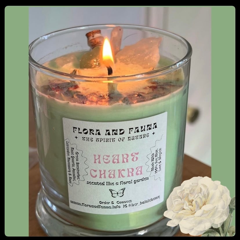 Image of HEART CHAKRA INTENTION CANDLE