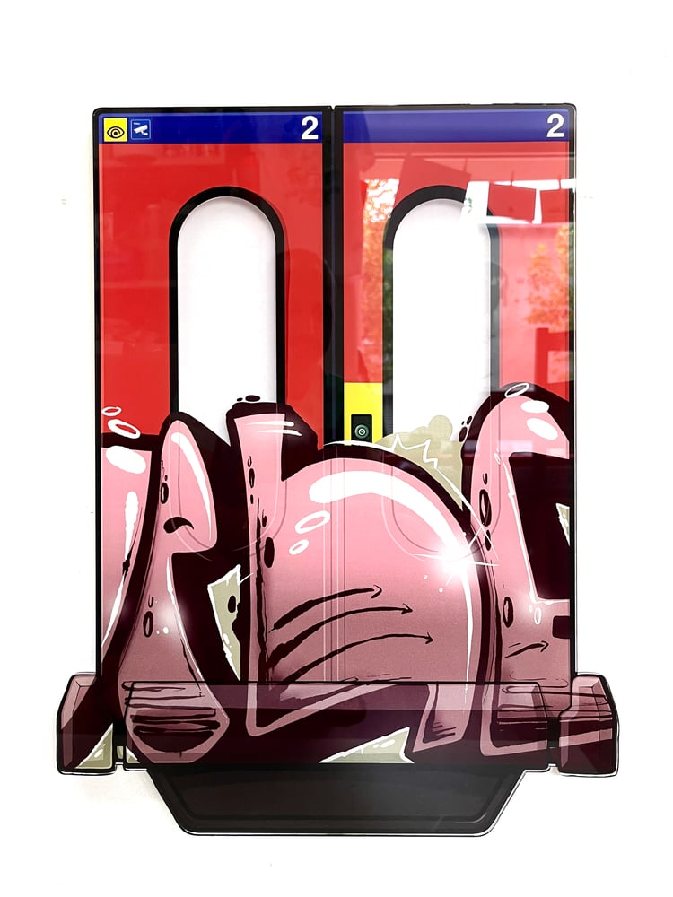 Image of ,,RED DOOR '' Plexiglas Cut