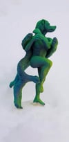 Resin miniature kit "Neon Wolfgirl"