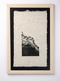 Image 1 of Város és Vadon: Flock tanulmány no1, kézi hímzéssel - keretezve