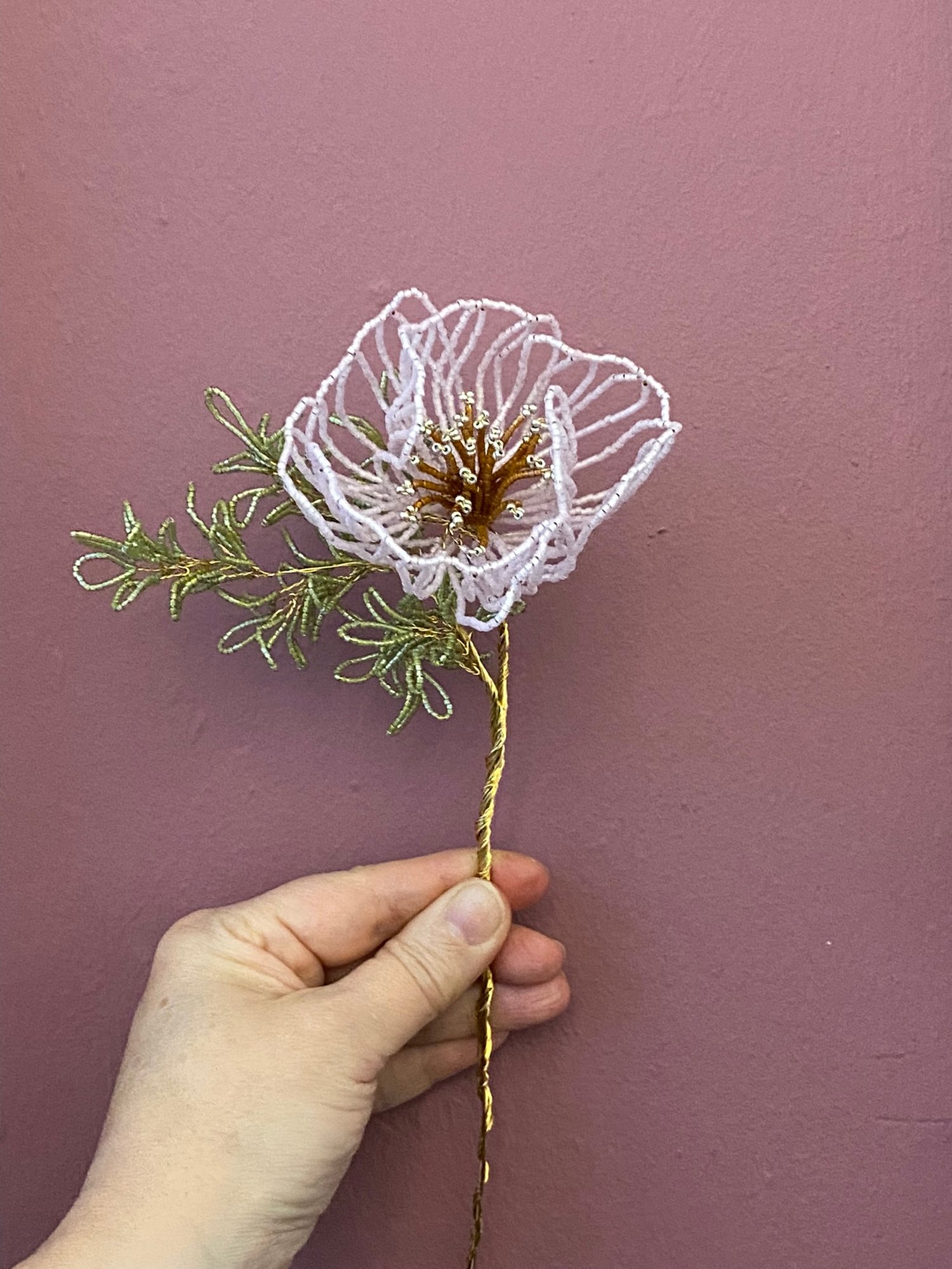 Stor delica Perleblomst _Bestilling