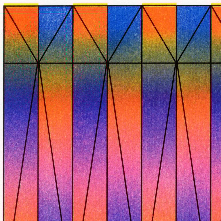 Riso Gradients | Rotterdam Art Prints