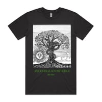 Image 1 of ANCESTRAL KNOWLEDGE BLACK TEE