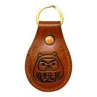 Image 2 of Shiba coin replica leather keychain