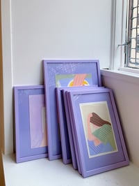 Image 1 of Shadow | Original A5 Illustration in Frame