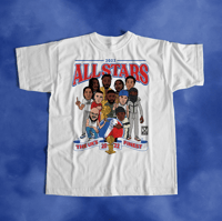 UK All Stars '22 Tee - White w. Colour [Front Graphic Only]