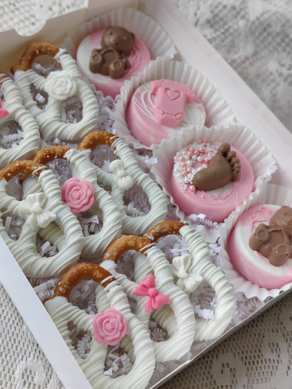 Image of White Chocolate Pretzels