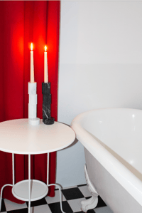 Image 5 of ROVINETTE CANDLE HOLDER | MARQUINIA MARBLE