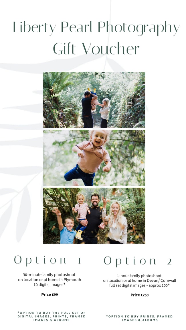 30-minute family photoshoot 