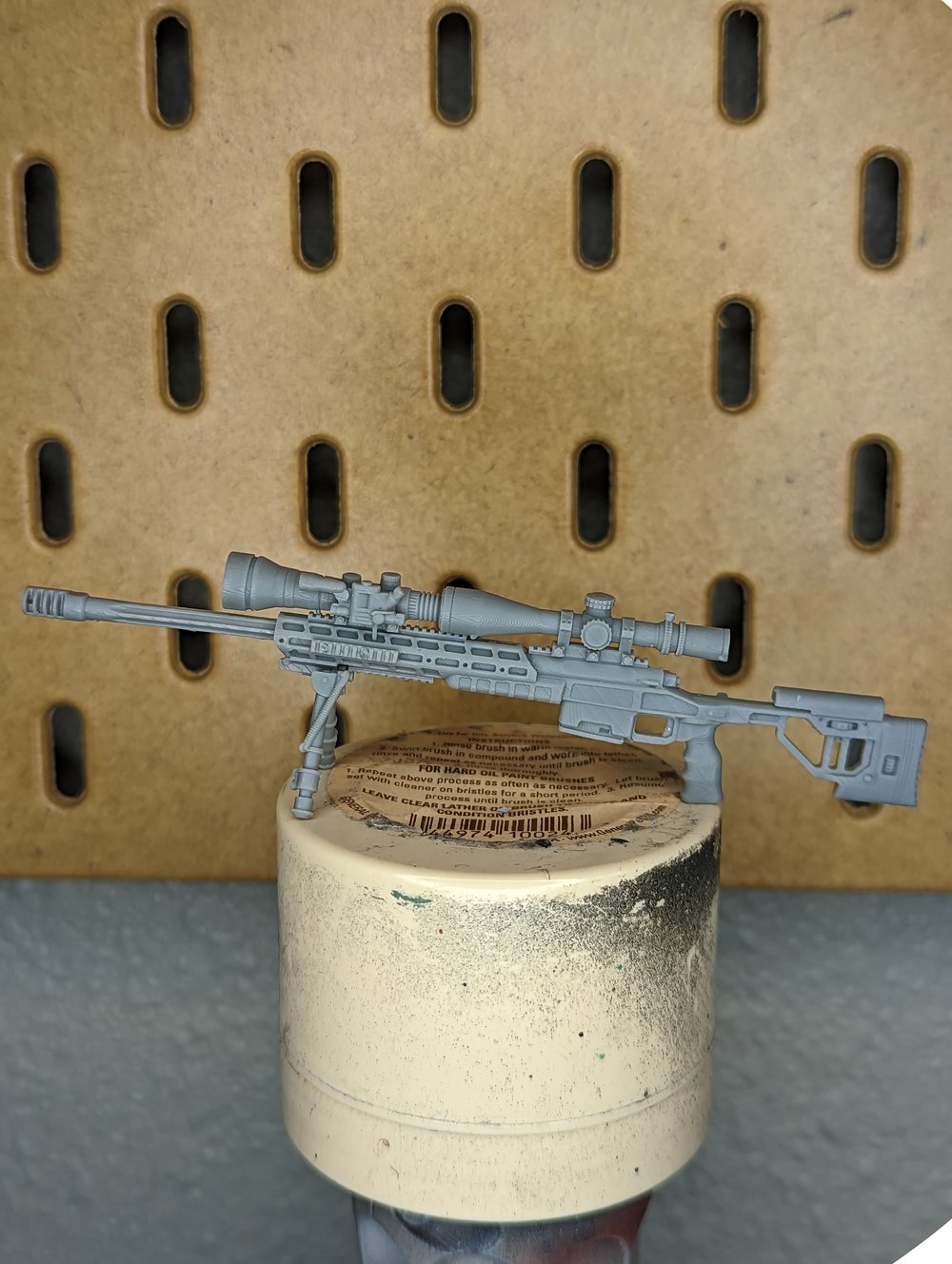 T5000 rifle with night vision scope