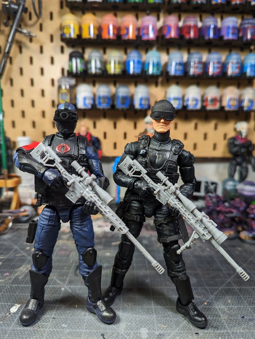 T5000 rifle with night vision scope