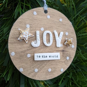 Image of Joy Hanging Decorations