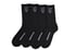 2 PACK  "trees don't need us" BLACK CREW SOCK Image 2