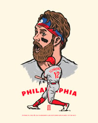 Image 2 of Phillies playoff prints (5 moments)