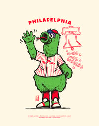 Image 4 of Phillies playoff prints (5 moments)