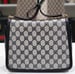 Image of Vtg Gucci Blue Monogram Shoulder Bag