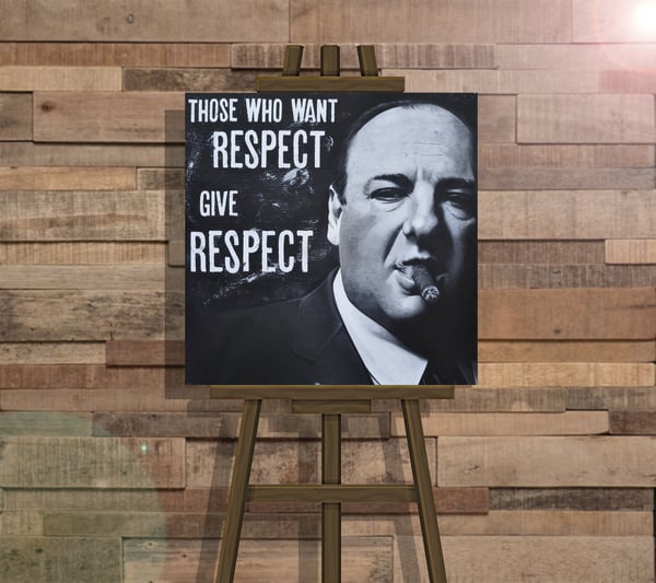 Image of RESPECT - ORIGINAL ACRYLIC PAINTING 2x2FT