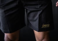 Image 1 of IMRSE YRSLF Shorts (Black & Evergreen)