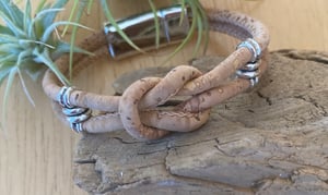 Image of Knotted Cork Bracelet