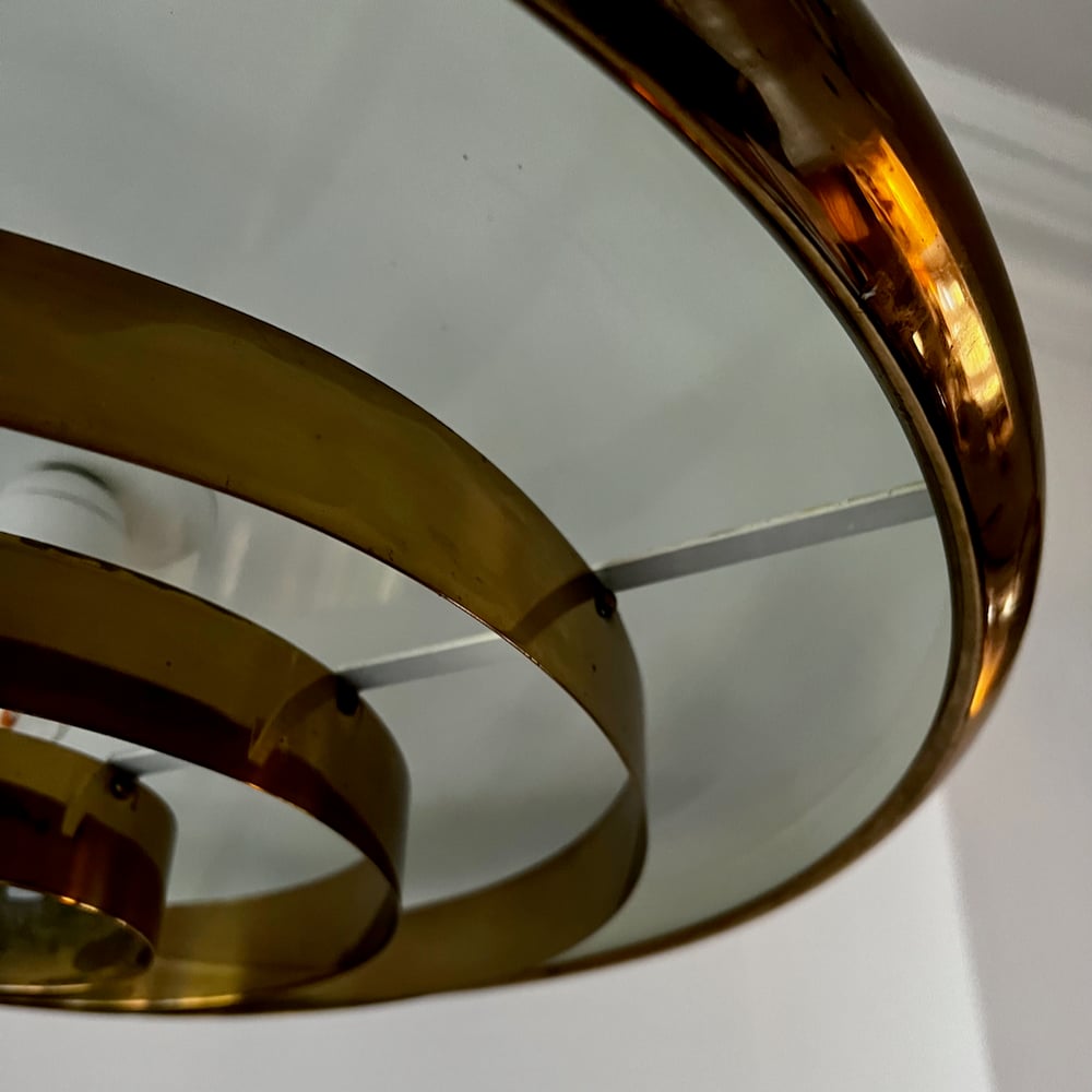 Image of Brass Pendant Light by Bergboms, Sweden