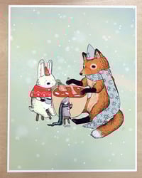 Image 2 of Soup and Friends Print