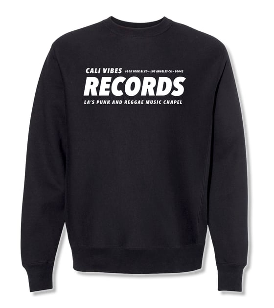 Image of Cali Vibes Records Classic Crew Neck