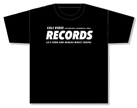 Image of Cali Vibes Records Classi Shirt
