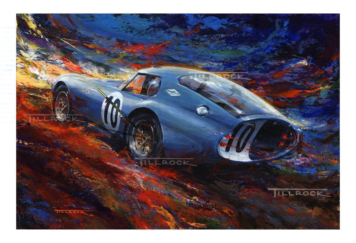 Ed Tillrock ART — Shelby Daytona Coupe (CSX2287) 13x19 Print