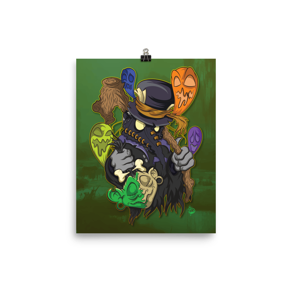 Plague Dr. of the Bayou Print