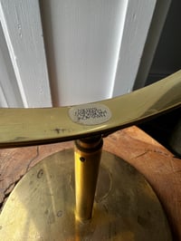 Image 4 of Double-Sided Brass Vanity Mirror by Hans Agne-Jakobsson, Sweden