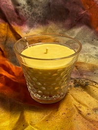 Bees wax candle DOTS