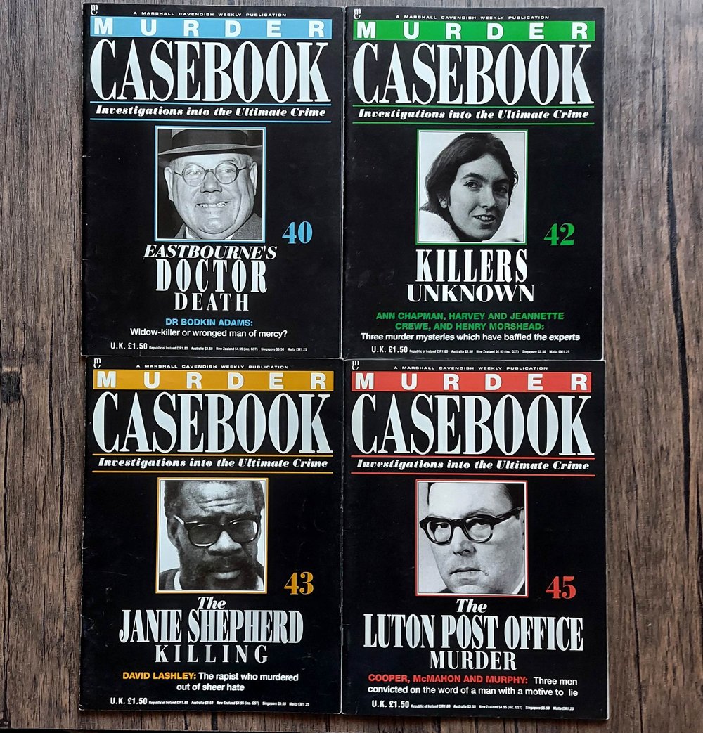 Murder Casebook - Various Issues