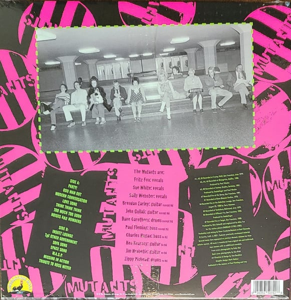 the MUTANTS - "Curse Of The Easily Amused" LP