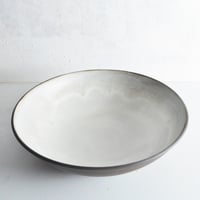 Image 3 of rustic white serving bowl
