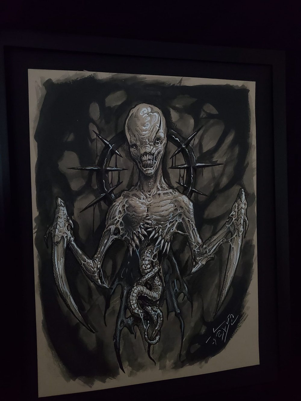 Image of Framed original sketch artwork II