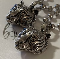 Image 3 of Stainless Steel Lion Necklace