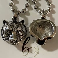 Image 4 of Stainless Steel Lion Necklace
