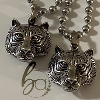 Image 2 of Stainless Steel Lion Necklace