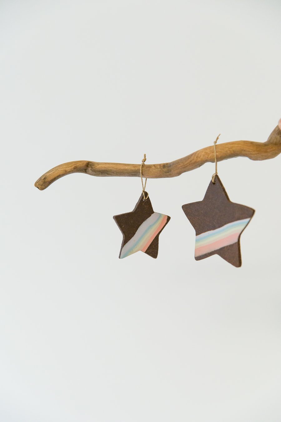 Image of Mini Rainbow Star Ornament