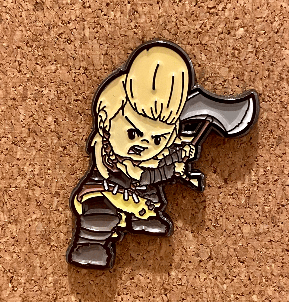 Image of Epic Quest - Betha the Barbarian Pin