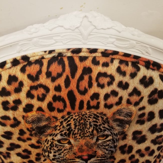 Leopard Print Chair