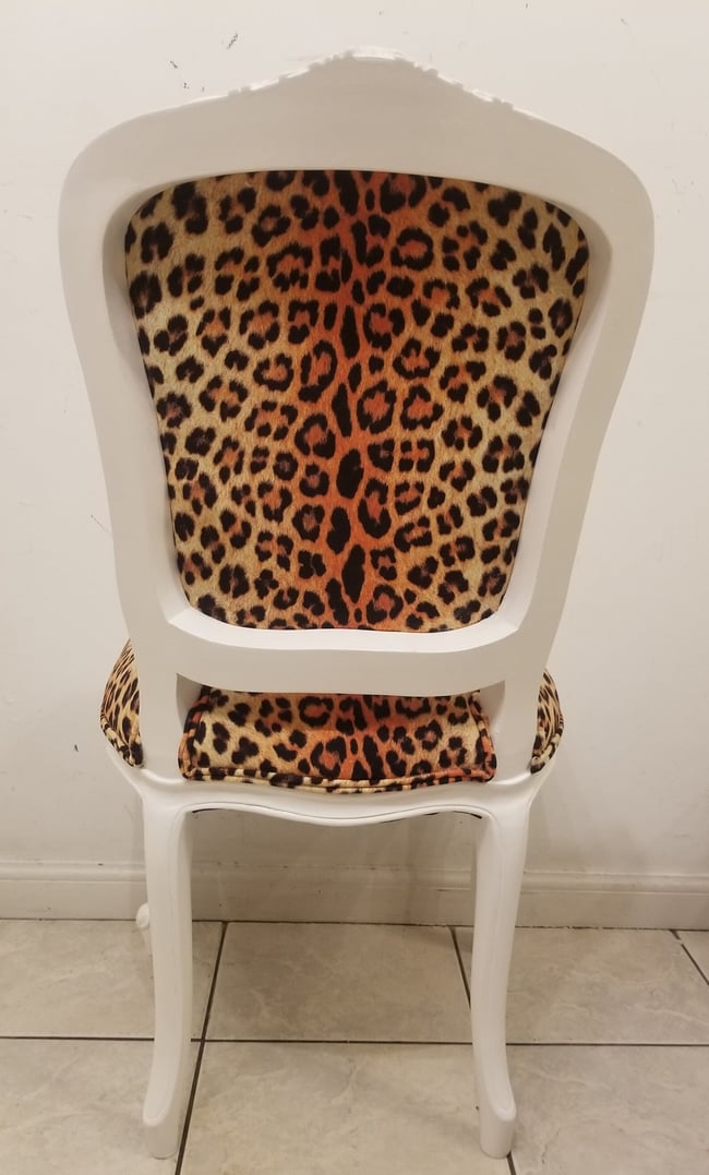 Leopard Print Chair
