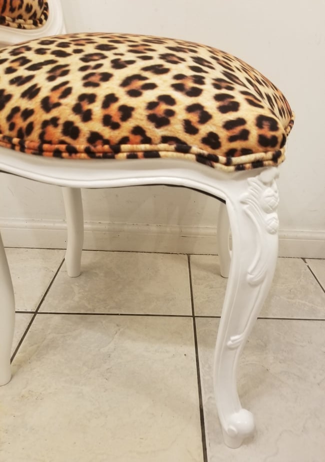 Leopard Print Chair