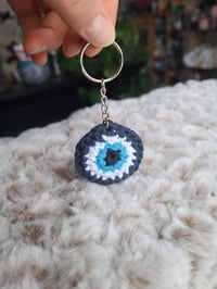Image 1 of Evil Eye Keychain