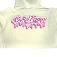 Image 2 of Pink Dulce Crop Top Hoodies 