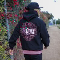 Image 3 of Bloom Hoodie (Black)