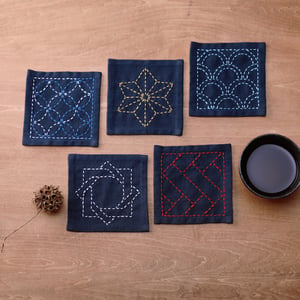 Image of Sashiko Coaster Collections