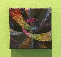 Image 2 of "Out the Chute" by Katy DeBra, 3" x 3" x 0.4"